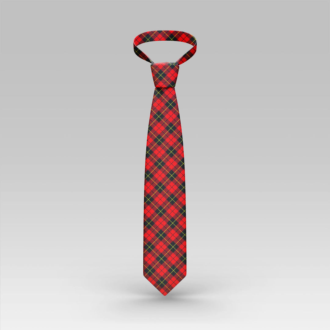 Wallace Hunting Red Tartan Classic Tie