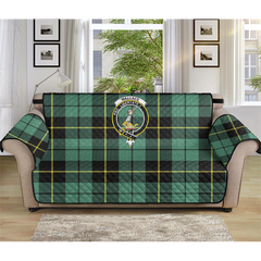 Wallace Hunting Ancient Tartan Crest Sofa Protector