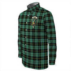 Wallace Hunting Ancient Tartan Long Sleeve Button Shirt