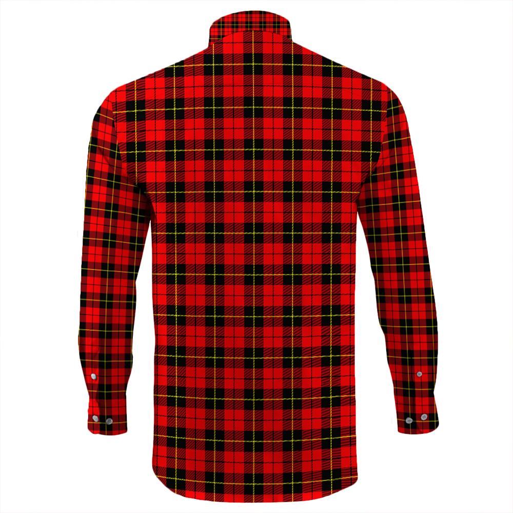 Wallace Hunting - Red Tartan Long Sleeve Button Shirt