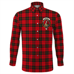 Wallace Weathered Tartan Long Sleeve Button Shirt