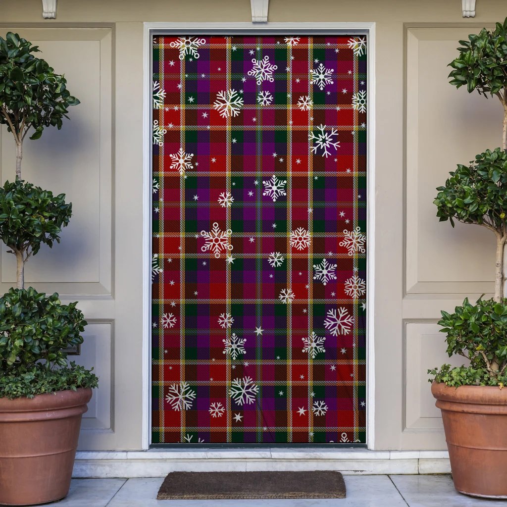 Walter Christmas Tartan Door Socks