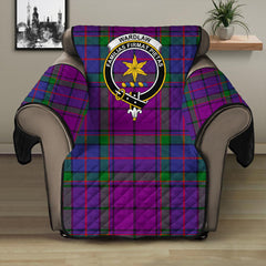 Wardlaw Modern Tartan Crest Sofa Protector