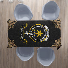 Wardlaw Crest Tablecloth - Black Style