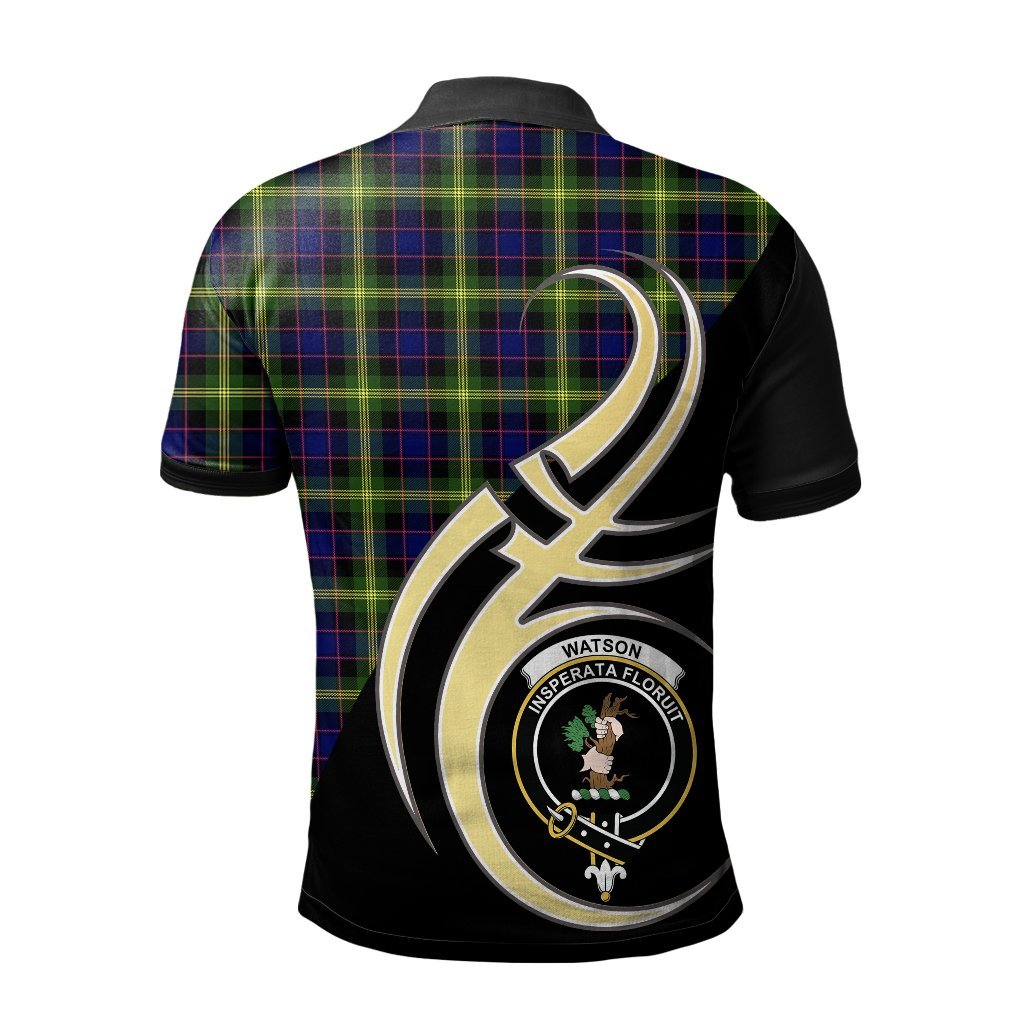 Watson Modern Tartan Polo Shirt - Believe In Me Style