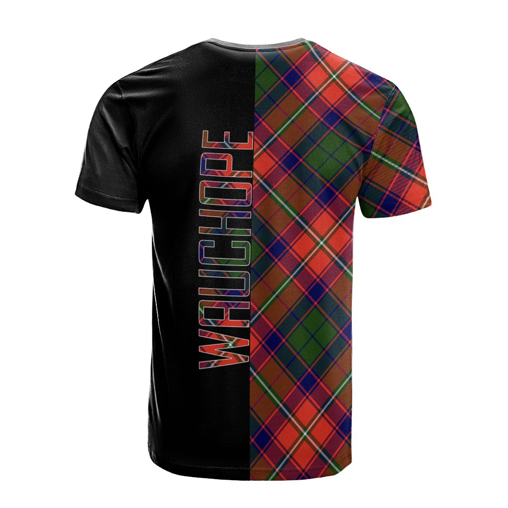 Wauchope Tartan T-Shirt Half of Me - Cross Style