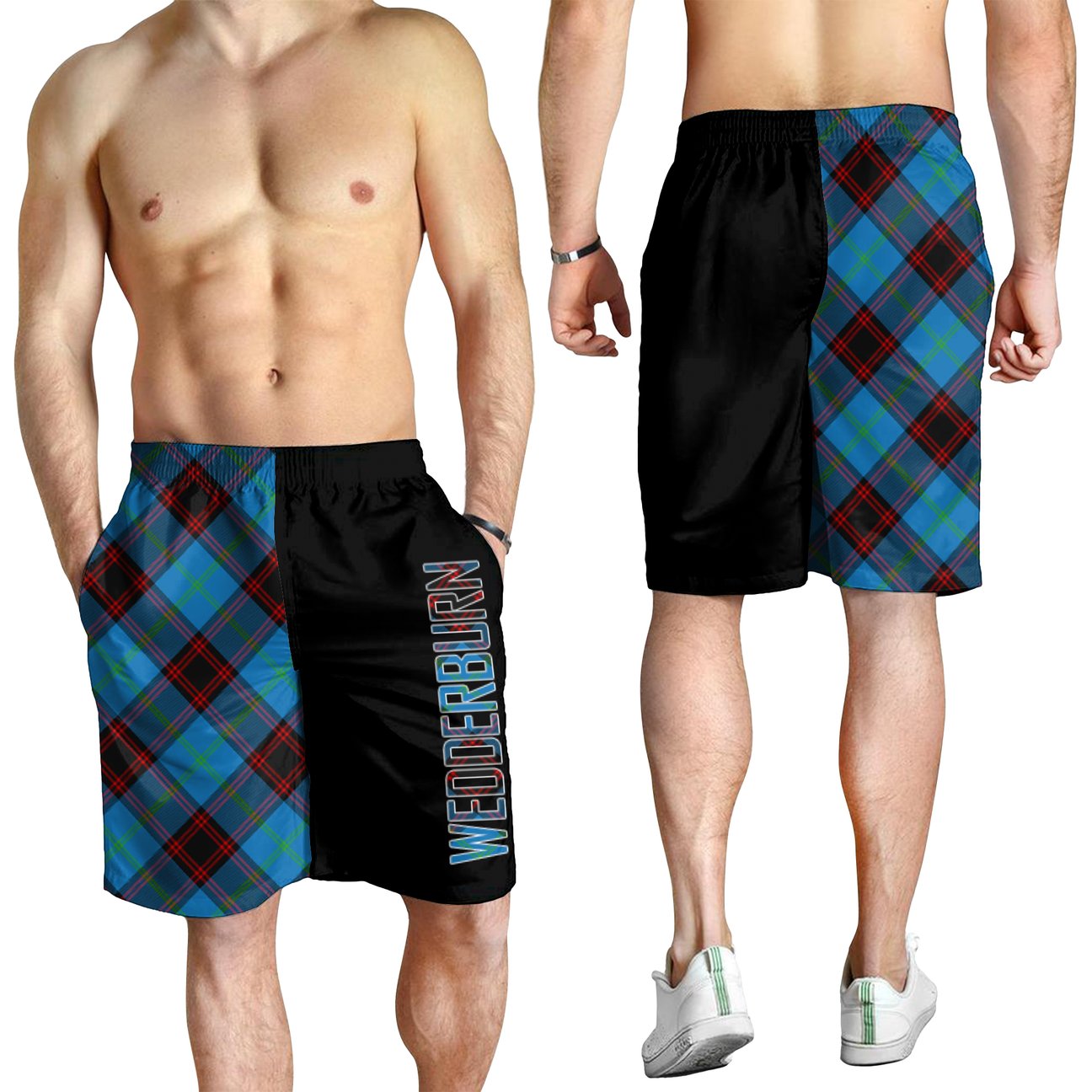 Wedderburn Tartan Crest Men's Short - Cross Style