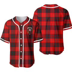 Wemyss Tartan Unisex Baseball Jersey