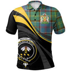 Whitelaw Tartan Polo Shirt - Royal Coat Of Arms Style