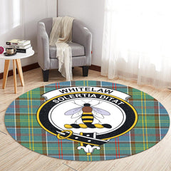 Whitelaw Tartan Crest Round Rug