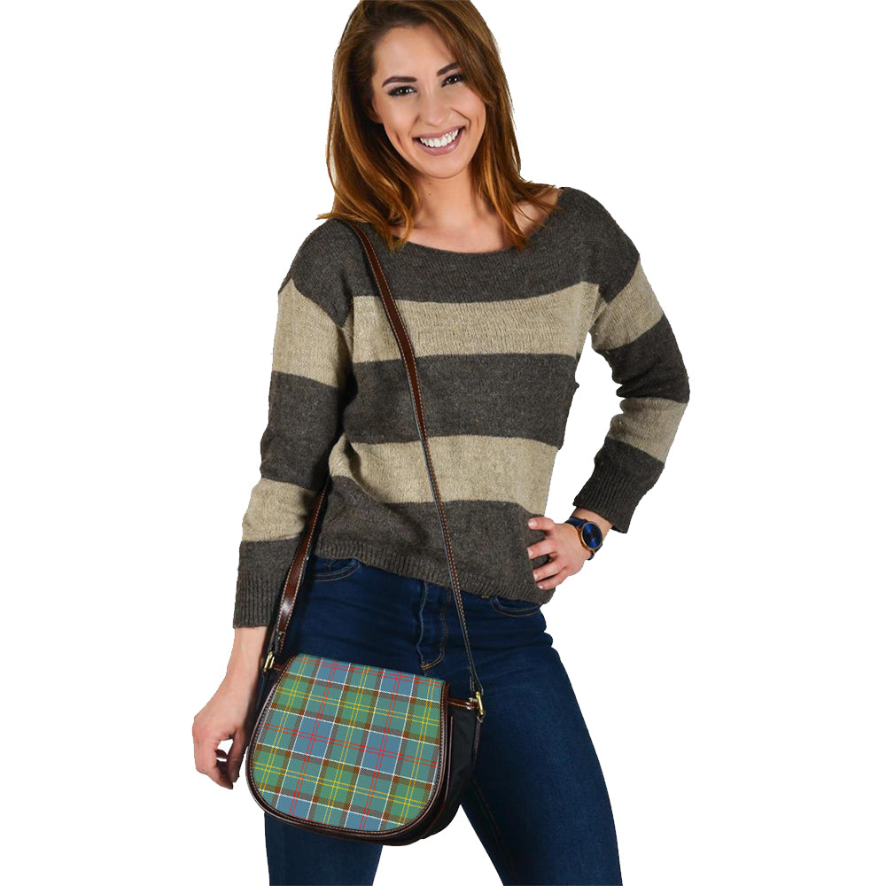 Whitelaw Tartan Saddle Handbags