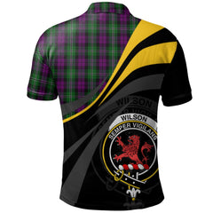 Wilson Tartan Polo Shirt - Royal Coat Of Arms Style