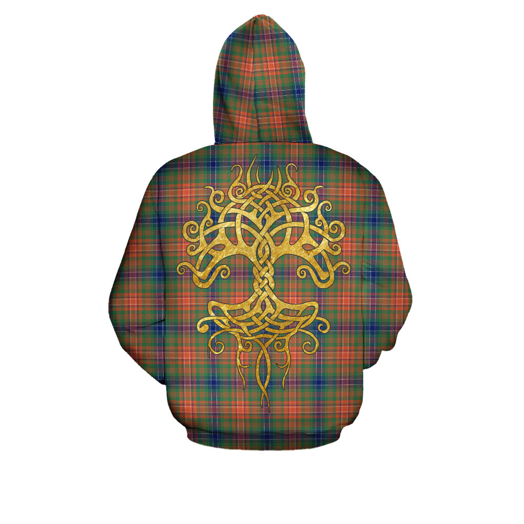 Wilson Ancient Tartan Hoodie - Tree Of Life