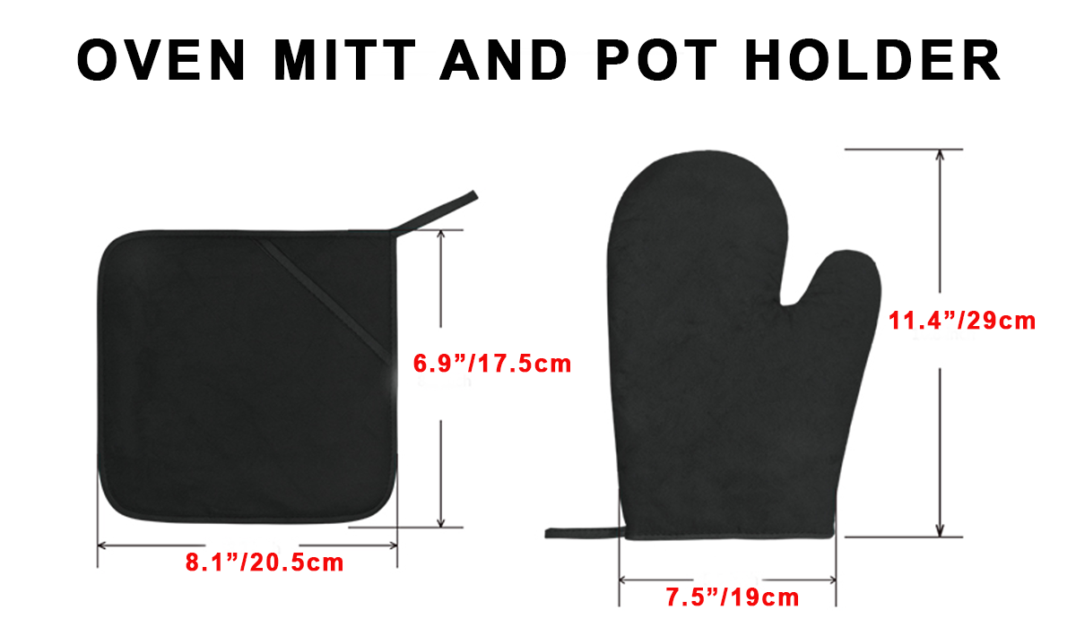 Modern Oven Mitts and Pot Holders