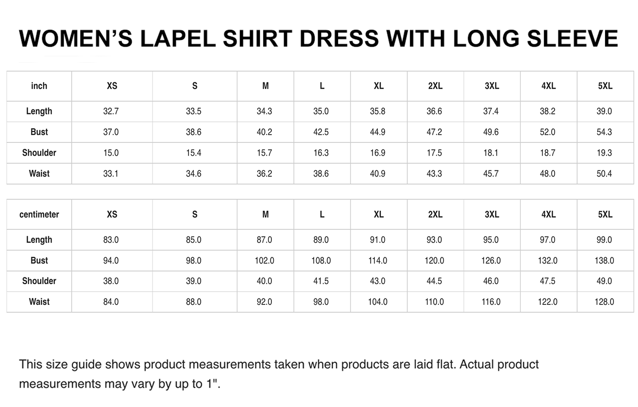 Innes Modern Tartan Women's Lapel Shirt Dress With Long Sleeve