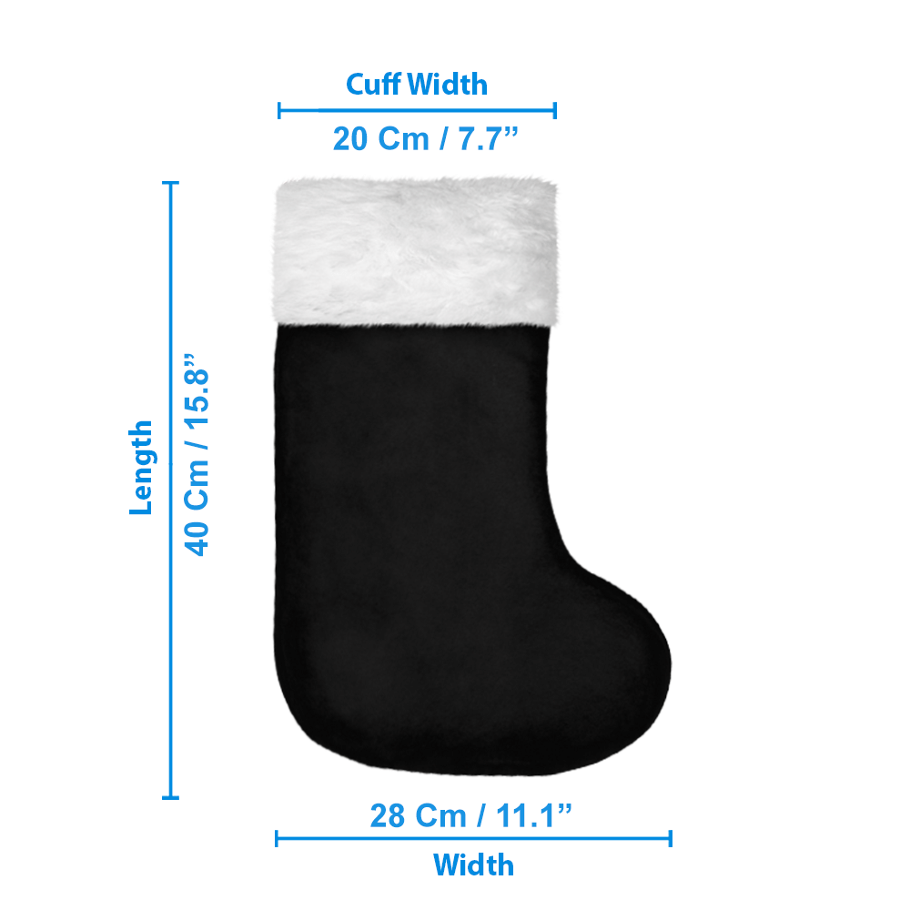 Caldwell Tartan Crest Christmas Stocking