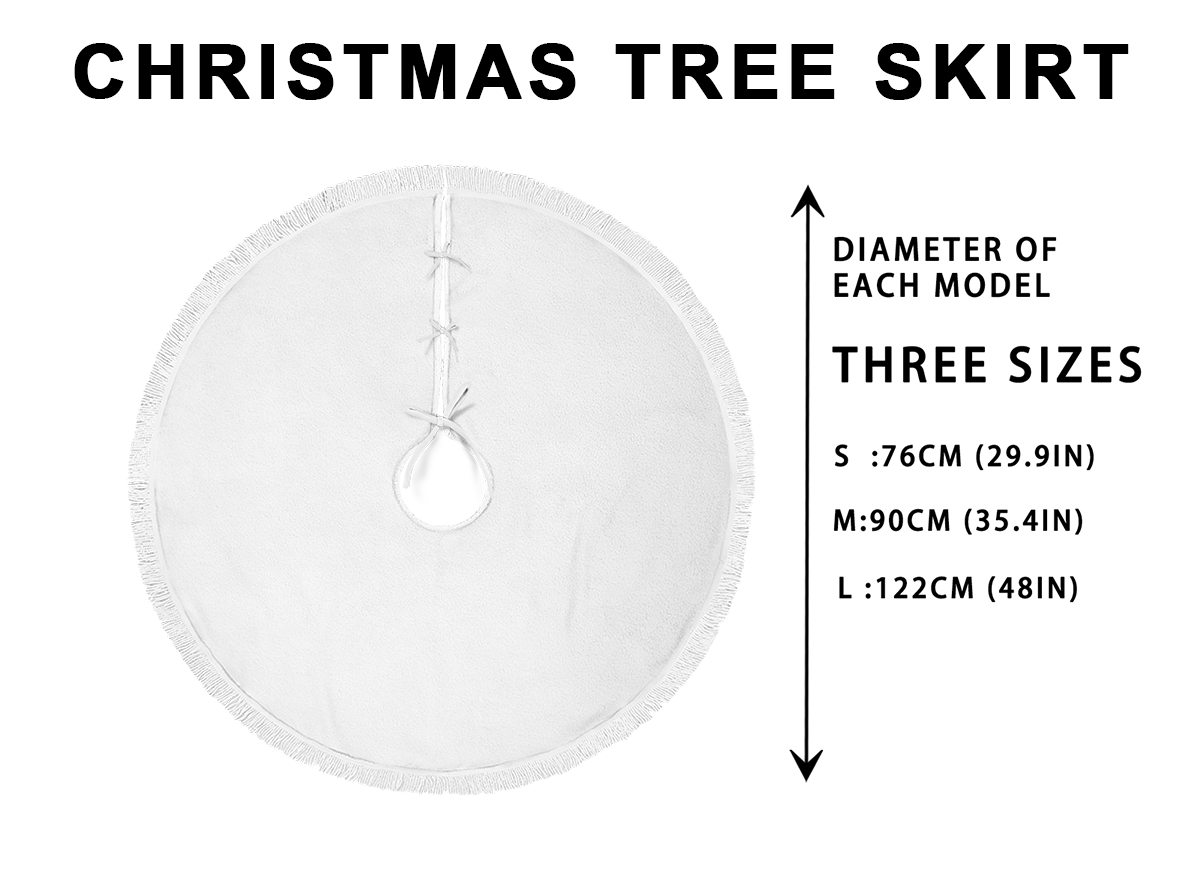 Carmichael Modern Tartan Christmas Tree Skirt