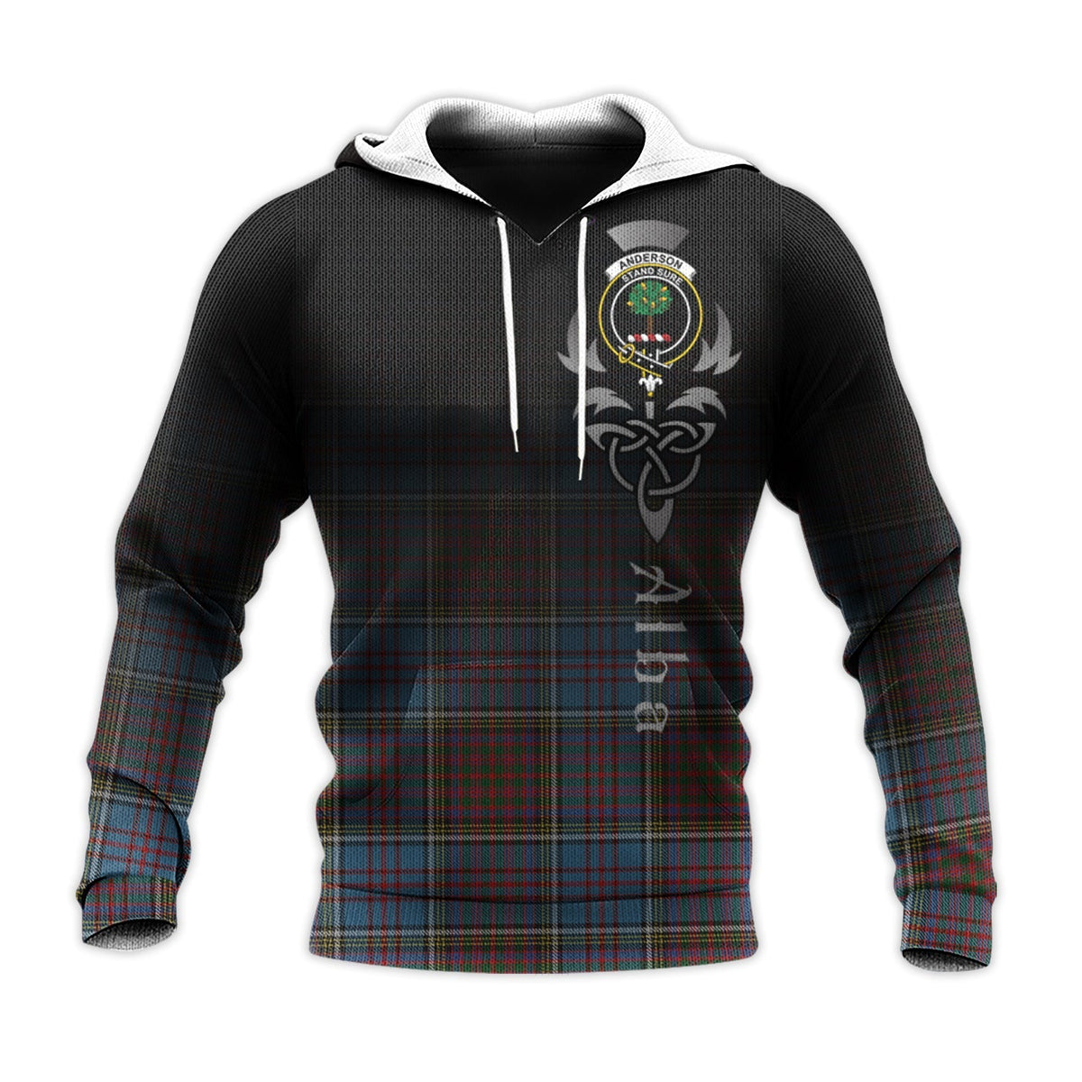 Anderson Highland Society Of London Tartan Hoodie - Alba Celtic Style