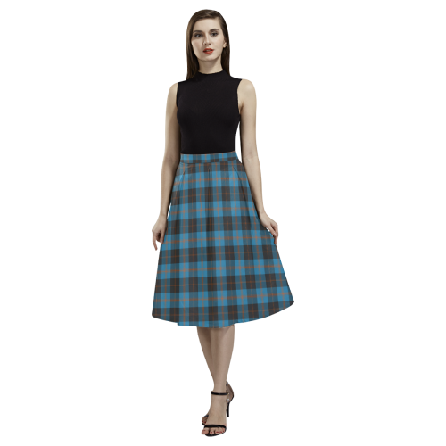 Angus Ancient Tartan Aoede Crepe Skirt