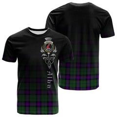 Armstrong Modern Tartan Crest T-shirt - Alba Celtic Style