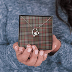 Nicolson Hunting Weathered Tartan Necklace - Forever Love Necklace