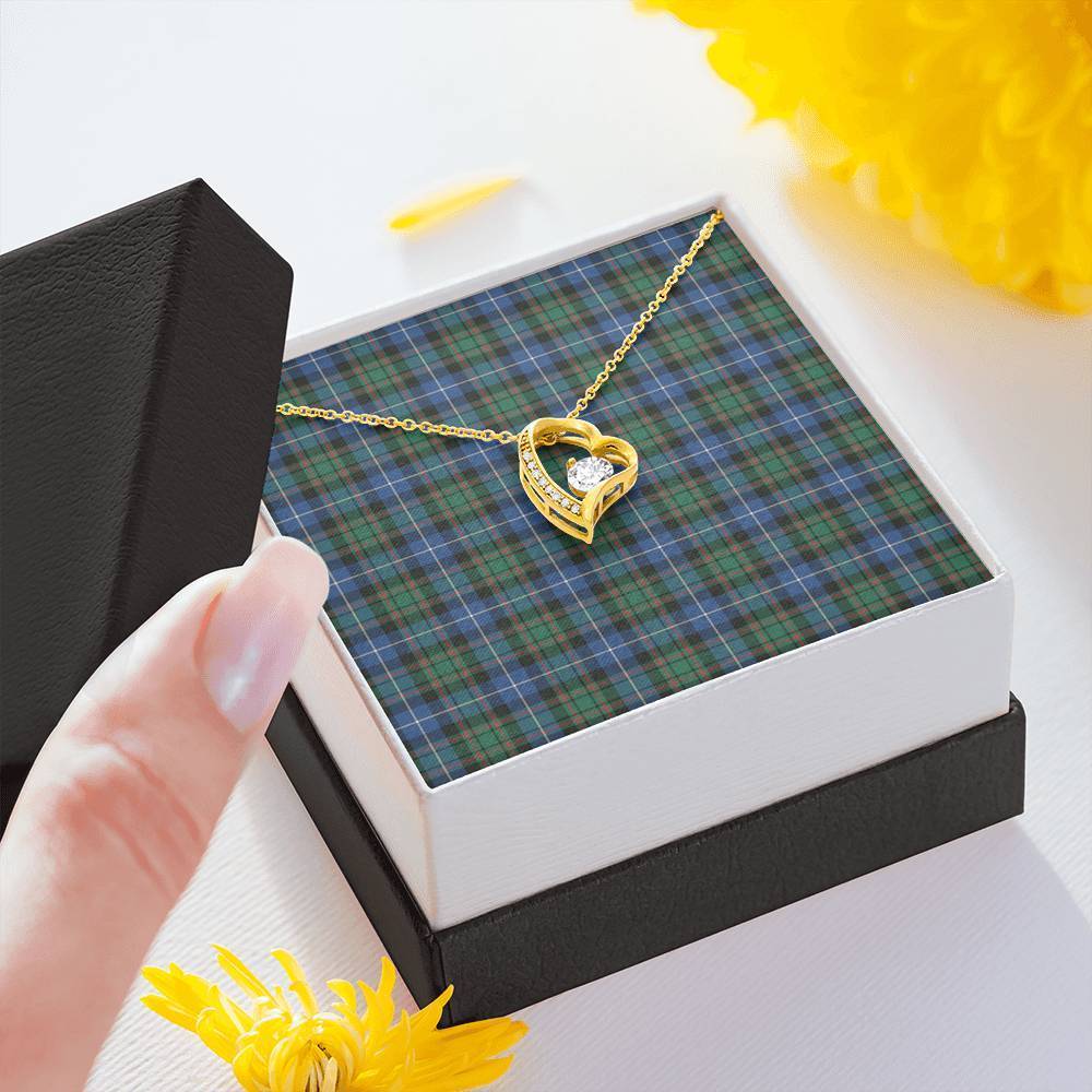 MacRae Hunting Ancient Tartan Necklace - Forever Love Necklace