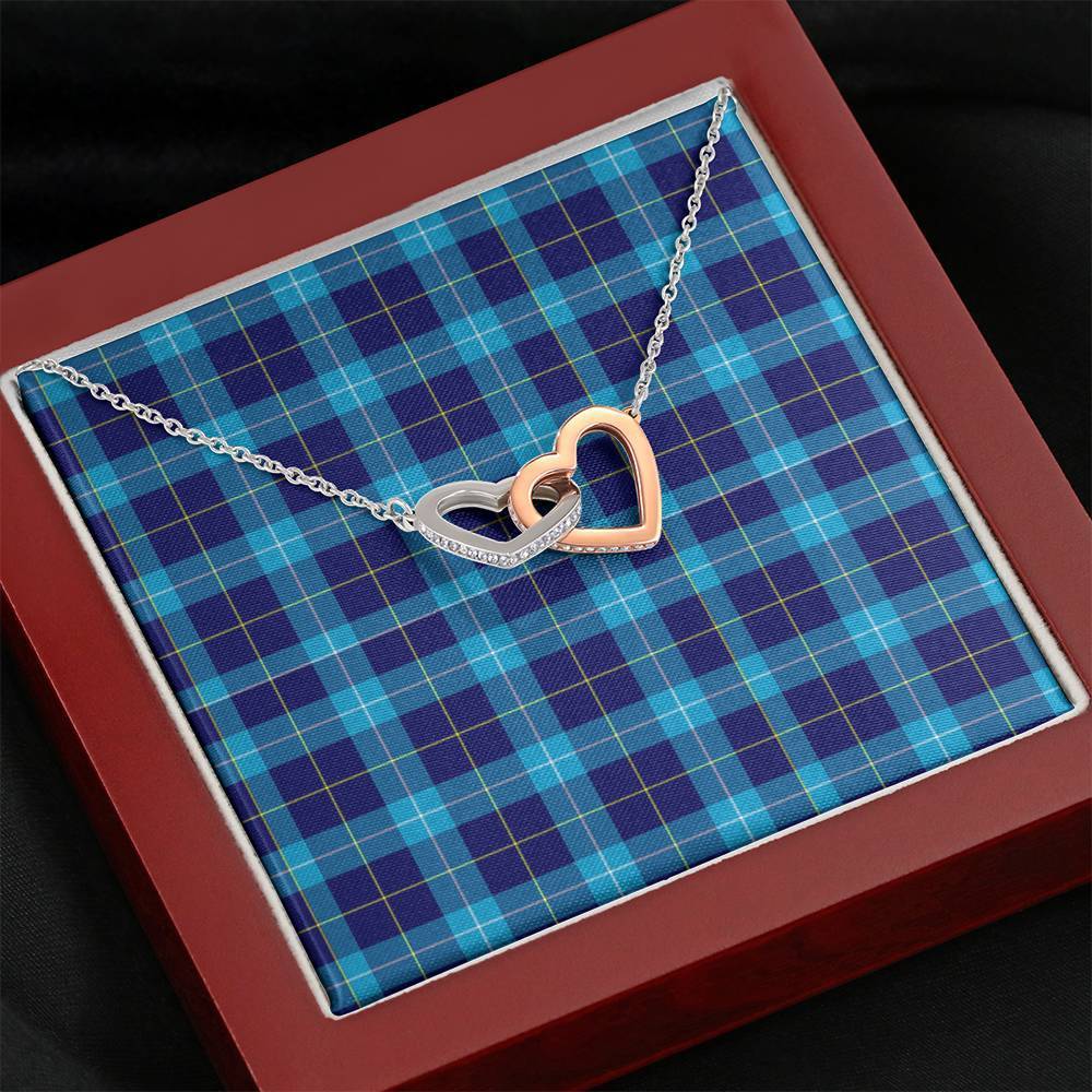 McKerrell Tartan Interlocking Hearts Necklace