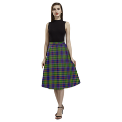 Ayrshire District Tartan Aoede Crepe Skirt