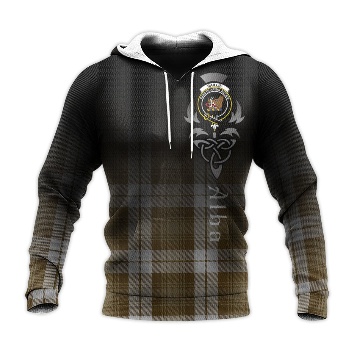 Baillie Dress Tartan Hoodie - Alba Celtic Style