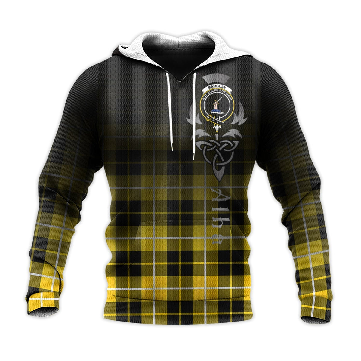 Barclay Dress Modern Tartan Hoodie - Alba Celtic Style