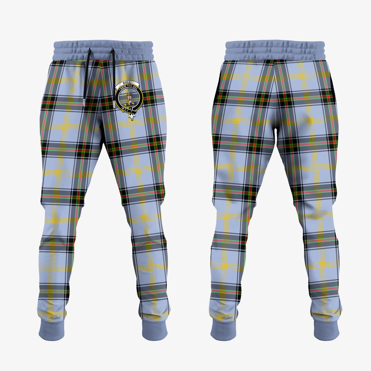 Bell Tartan Crest Jogger Sweatpants