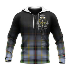 Bell Tartan Hoodie - Alba Celtic Style