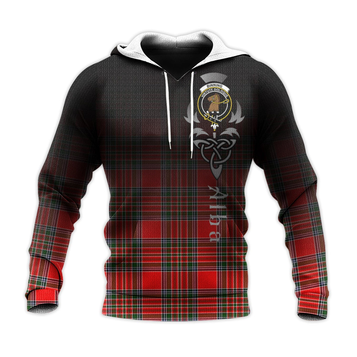 Binning Tartan Hoodie - Alba Celtic Style