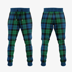 Black Watch Ancient Of Canada Tartan Crest Jogger Sweatpants