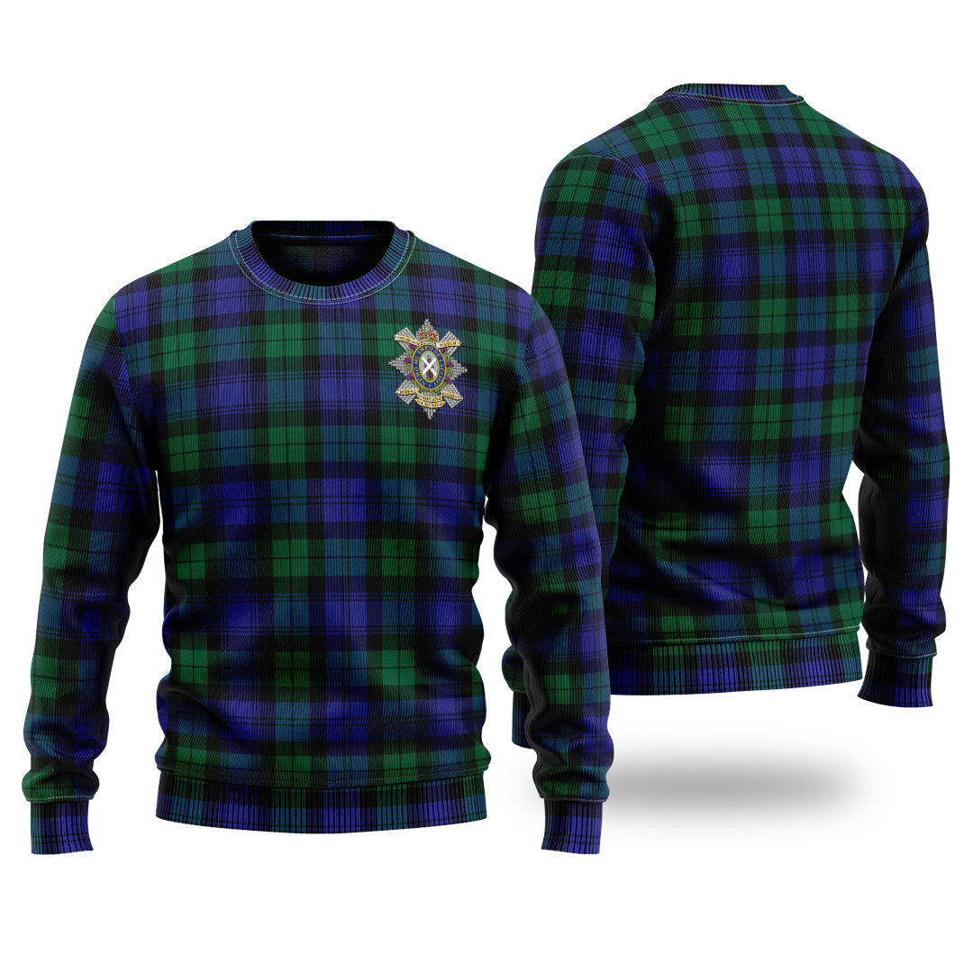 Black Watch Modern Of Canada Tartan Sweater