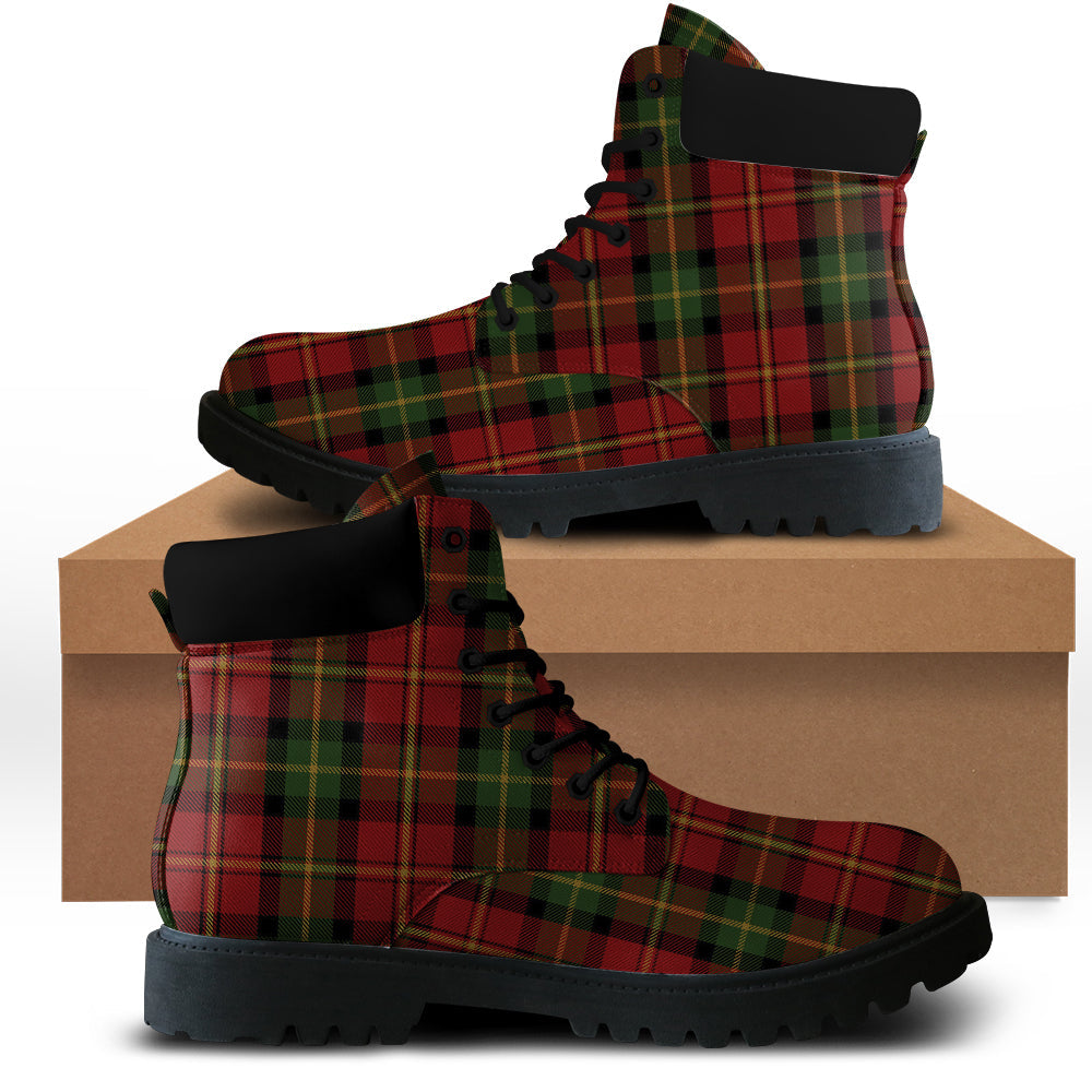 Blackstock Red Dress Tartan All Season Boots