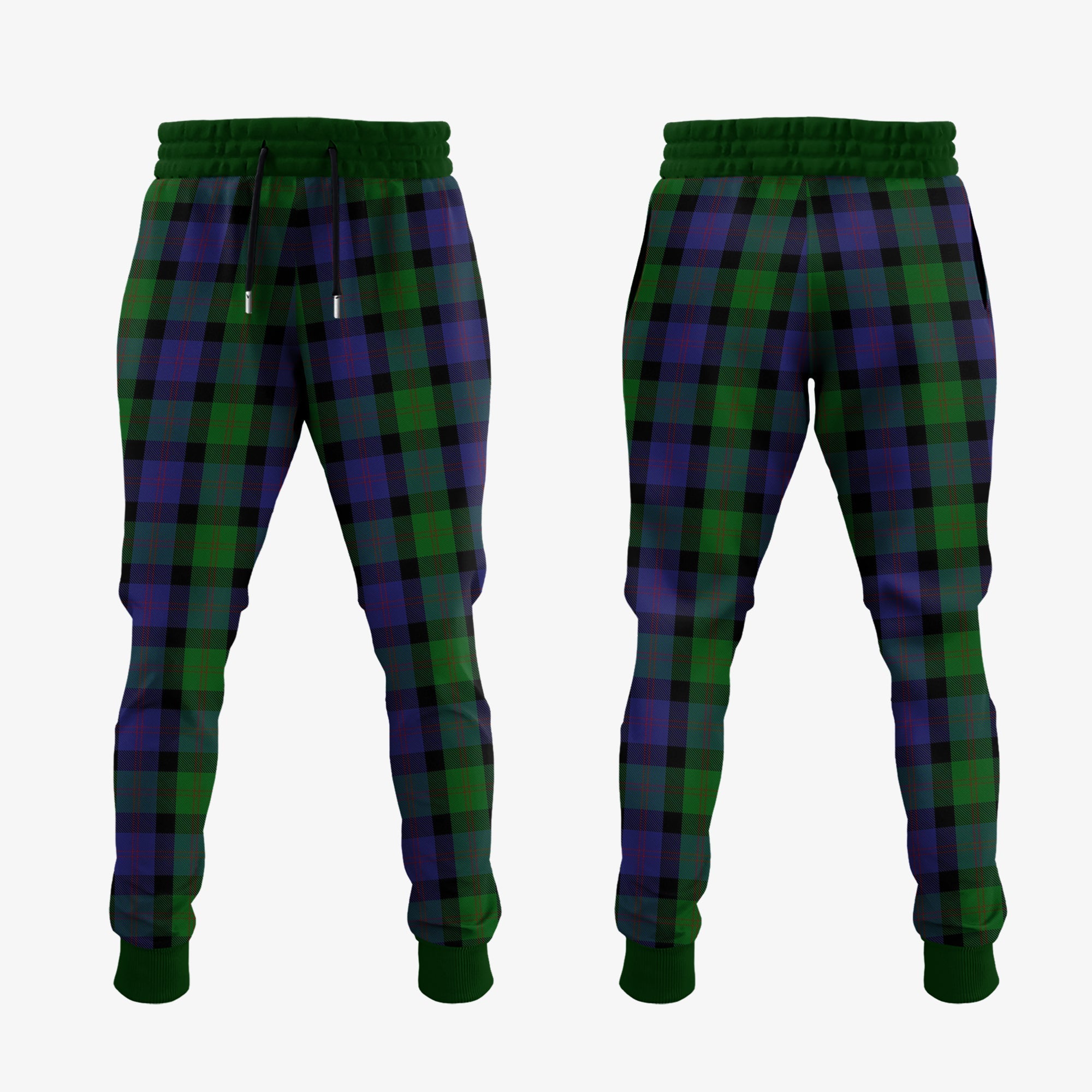 Blair Tartan Crest Jogger Sweatpants