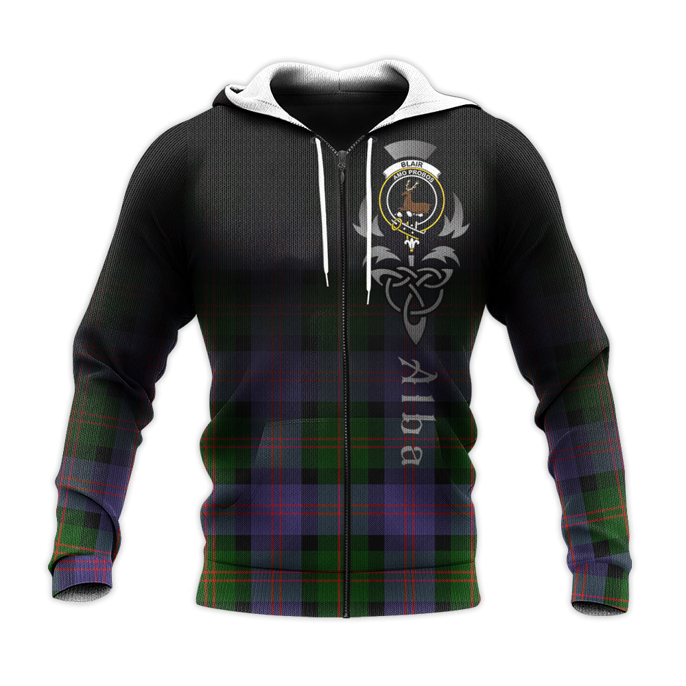 Blair Modern Tartan Hoodie - Alba Celtic Style