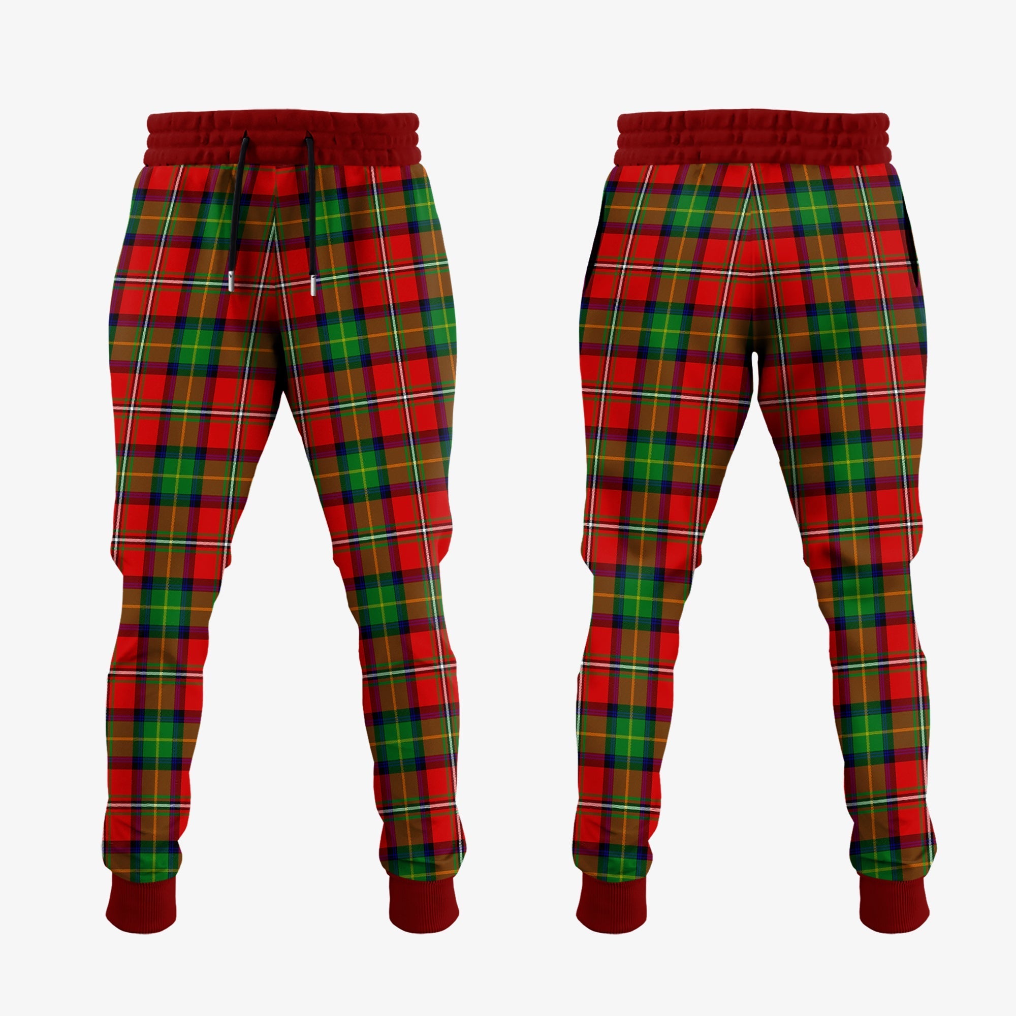 Boyd Modern Tartan Crest Jogger Sweatpants