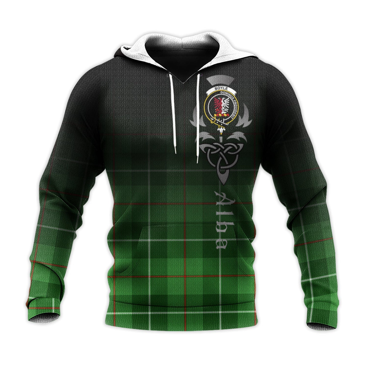 Boyle Tartan Hoodie - Alba Celtic Style