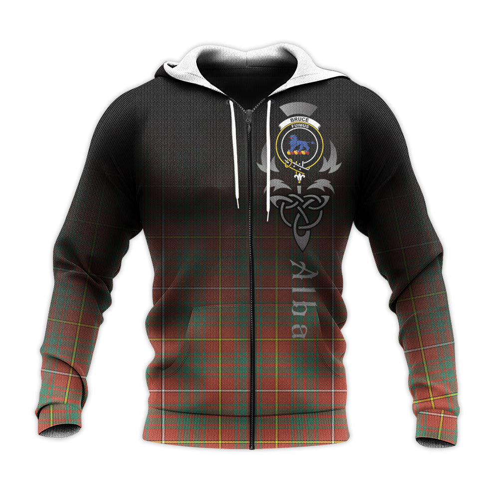 Bruce Ancient Tartan Hoodie - Alba Celtic Style