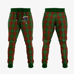 Bruce Hunting Tartan Crest Jogger Sweatpants