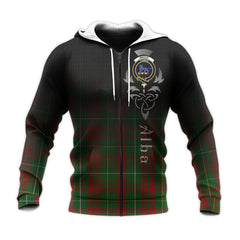 Bruce Hunting Tartan Hoodie - Alba Celtic Style