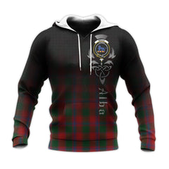 Bruce Old Tartan Hoodie - Alba Celtic Style