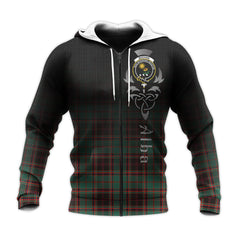 Buchan Ancient Tartan Hoodie - Alba Celtic Style