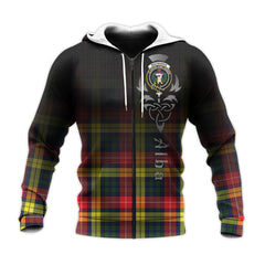 Buchanan Modern Tartan Hoodie - Alba Celtic Style