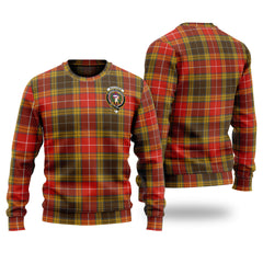 Buchanan Old Set Weathered Tartan Sweater