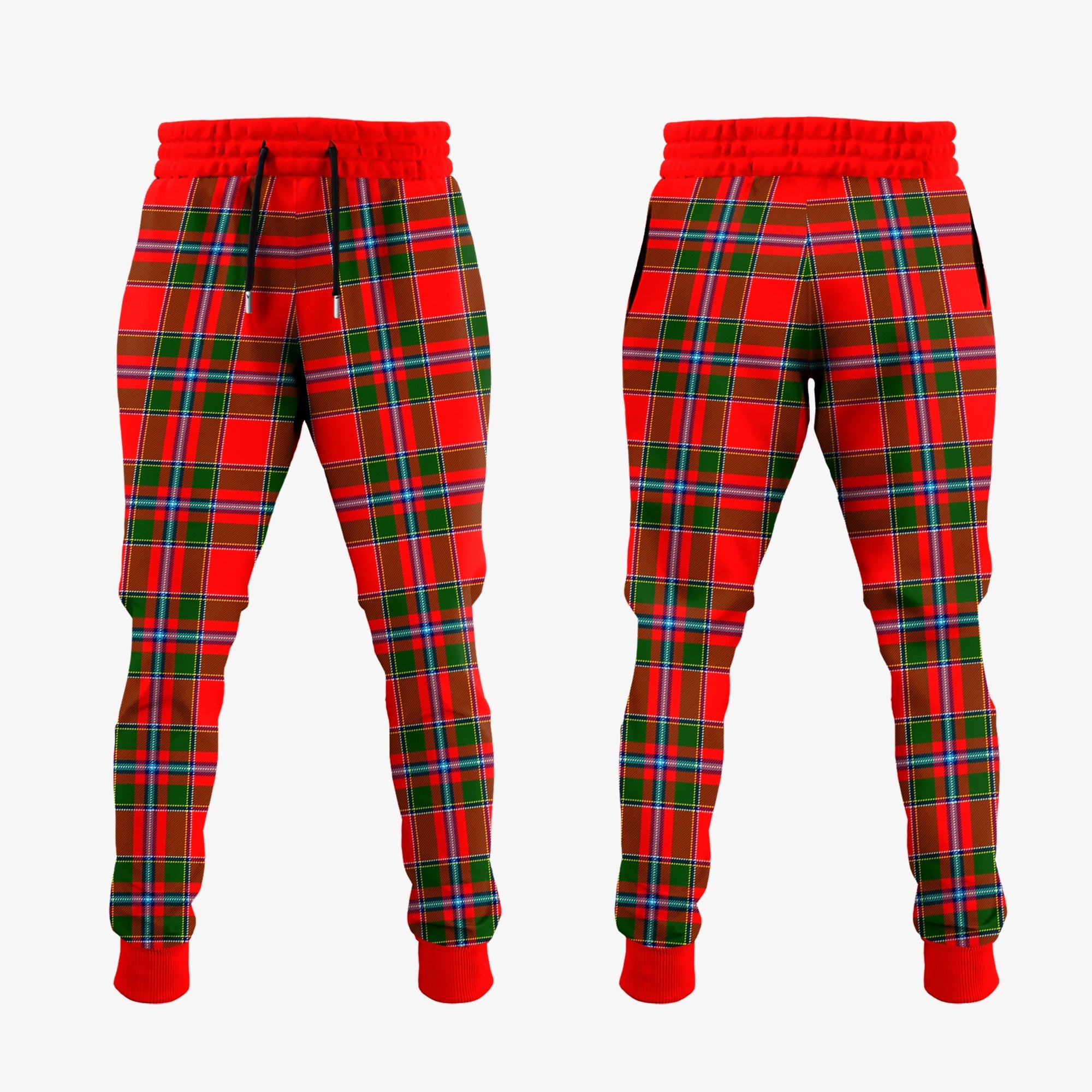 Butter Tartan Crest Jogger Sweatpants