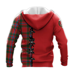 Butter Tartan Hoodie - Lion Rampant And Celtic Thistle Style