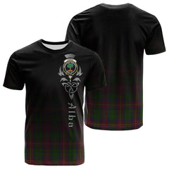 Cairns Tartan Crest T-shirt - Alba Celtic Style